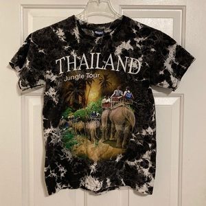 Vtg Thailand Jungle Tour Womens T Shirt Sz M